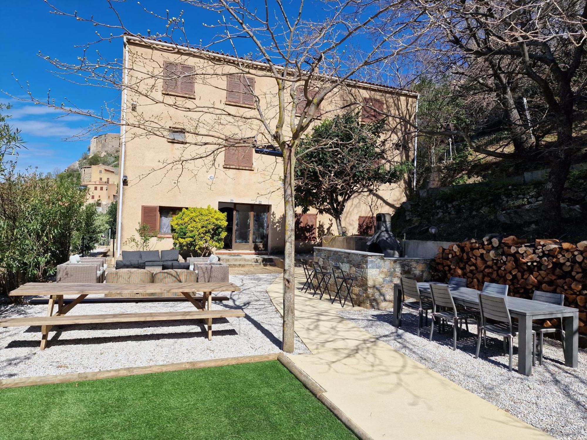 Vacancorse Maison U Canale Speloncato (Corsica) Exterior foto